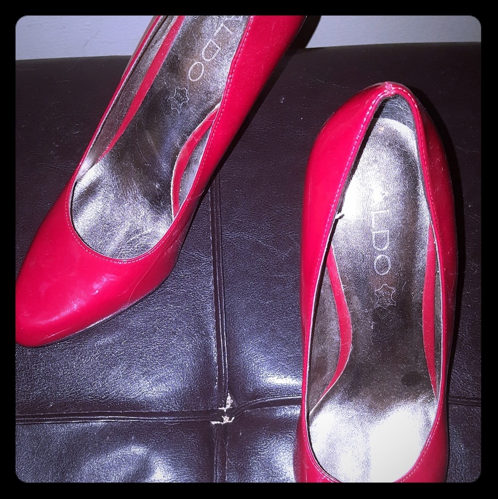 Patent Red Heels